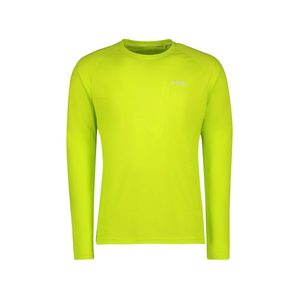 Hi-Tec Mens Geo Active Longsleeve - Acid Lime