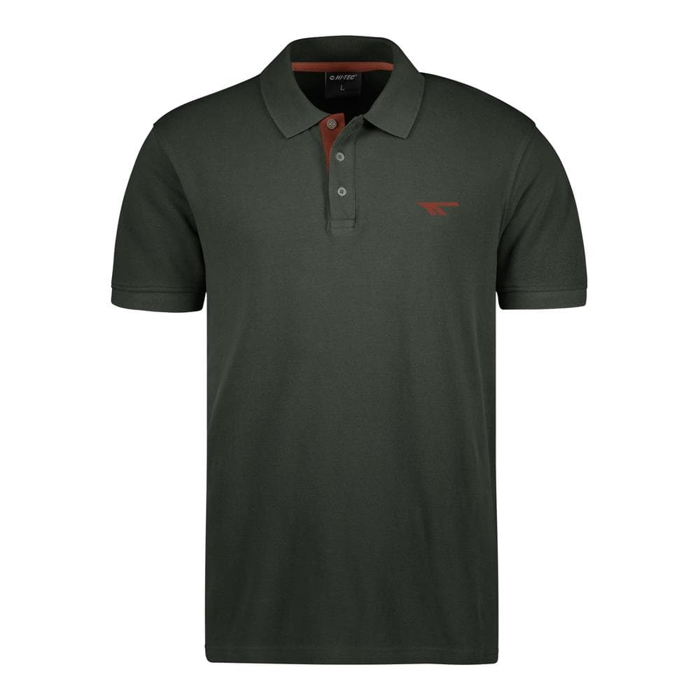 Mens Pique Polo - Thyme