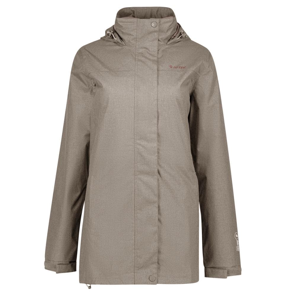 Hi-Tec Ladies Lizzy 3-1 Jacket - Simply Taupe/Burlwood
