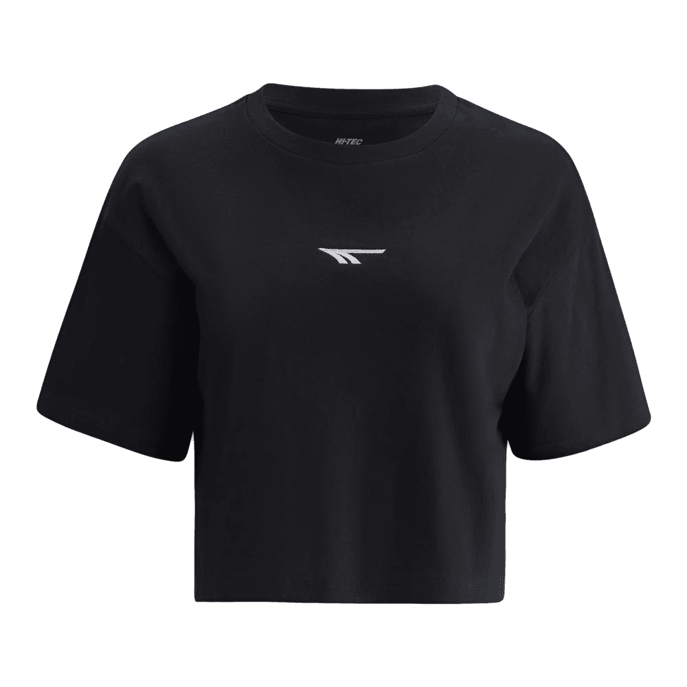 Ladies Heritage Boxy Tee - Jet Black