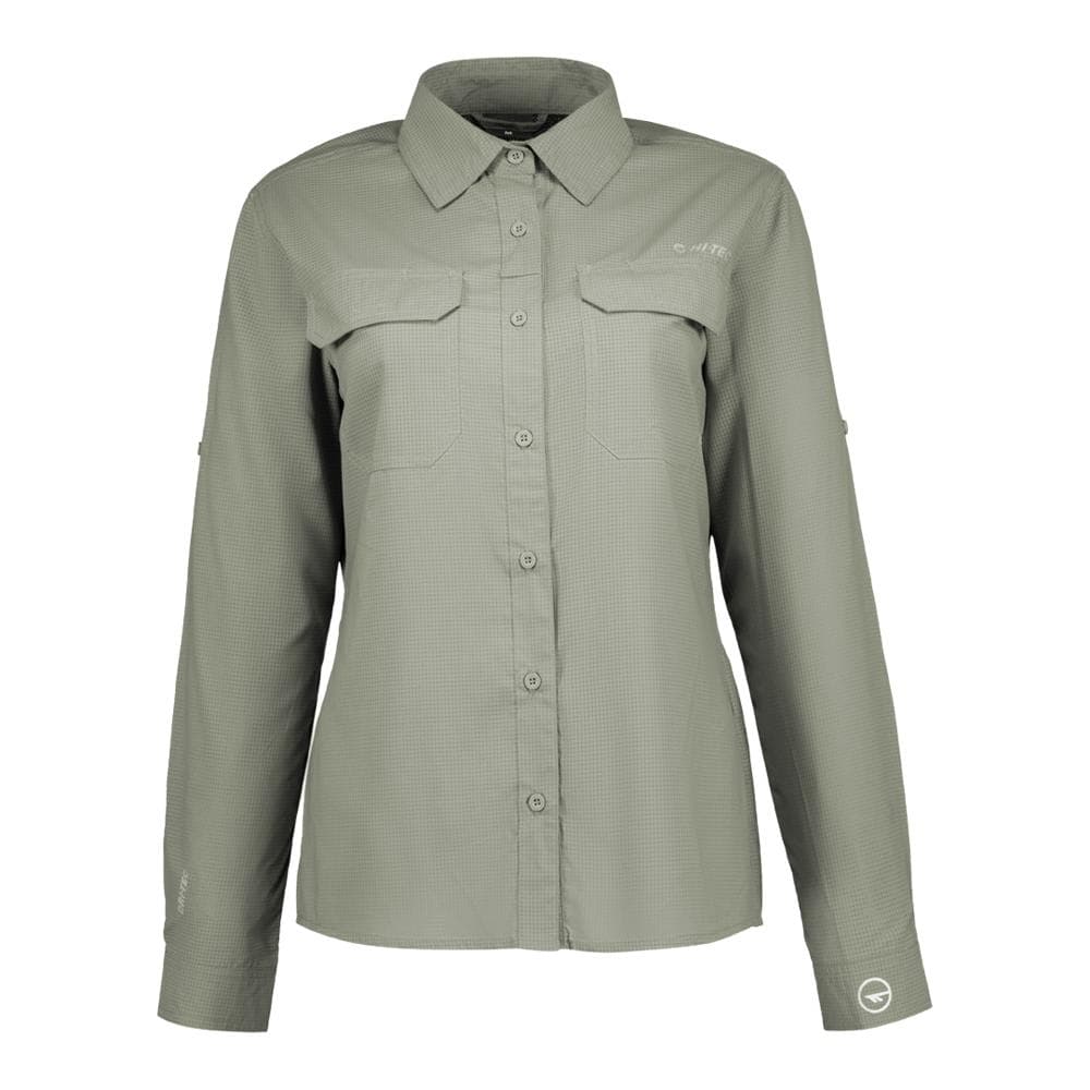 Ladies Bush Long Sleeve Shirt - Abbey Stone