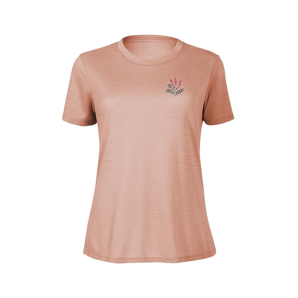 Ladies Aloe Textured Tee - Tuscany