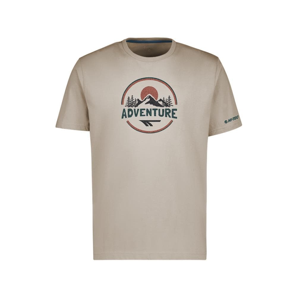 Mens Adventure Sun Tee - Plaza Taupe