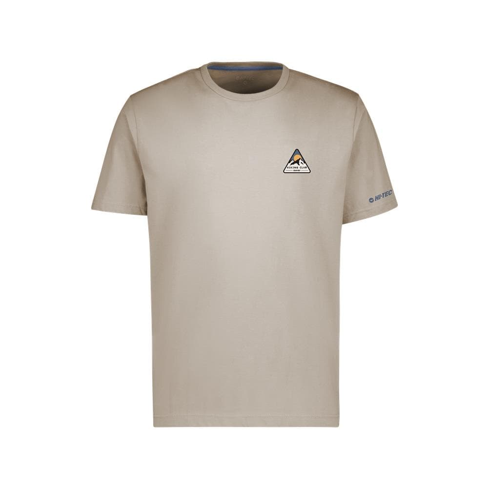 Mens Hiking Club Tee - Plaza Taupe