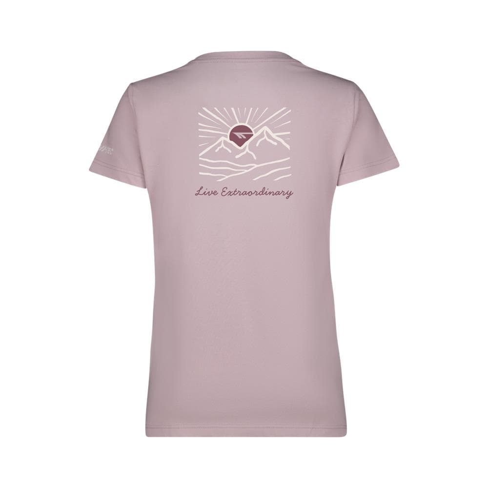 Ladies Mountain Life Tee - Violet Ice