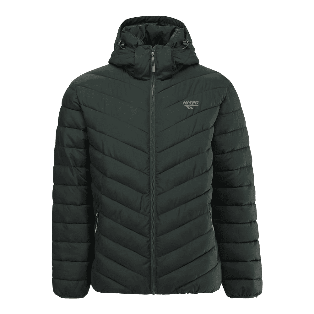 Hi-Tec Mens Vortex Puffer Jacket - Deep Forest