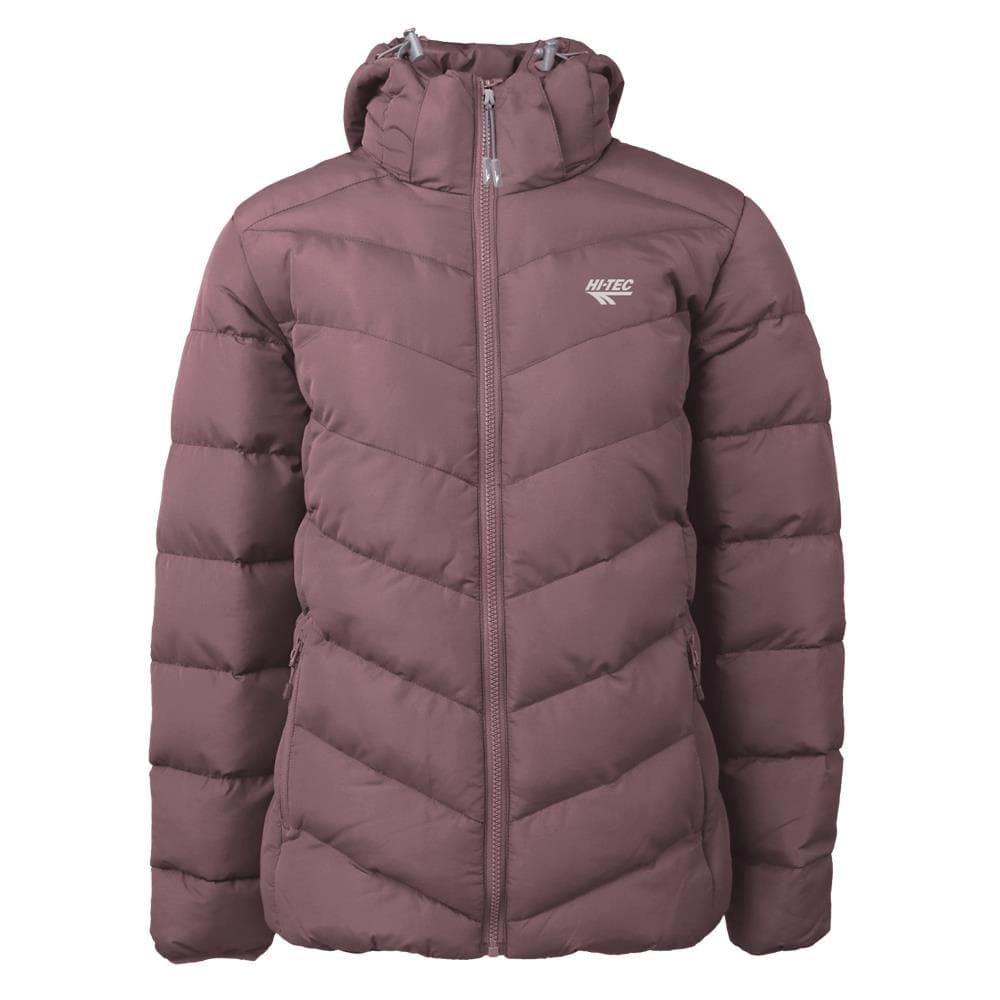 Hi-Tec Ladies Lily Puffer Jacket - Wistful Mauve
