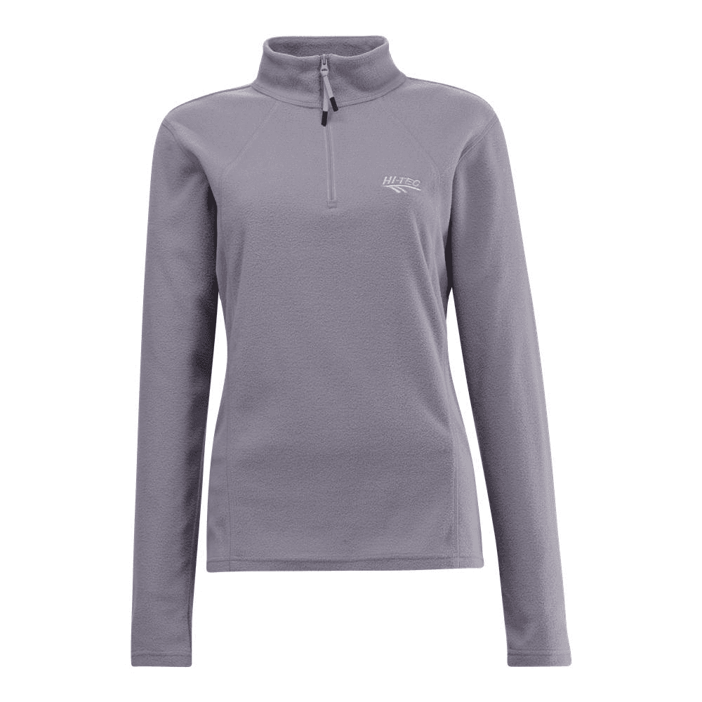 Hi-Tec Ladies Tech 1/4 Zip Fleece - Quicksilver