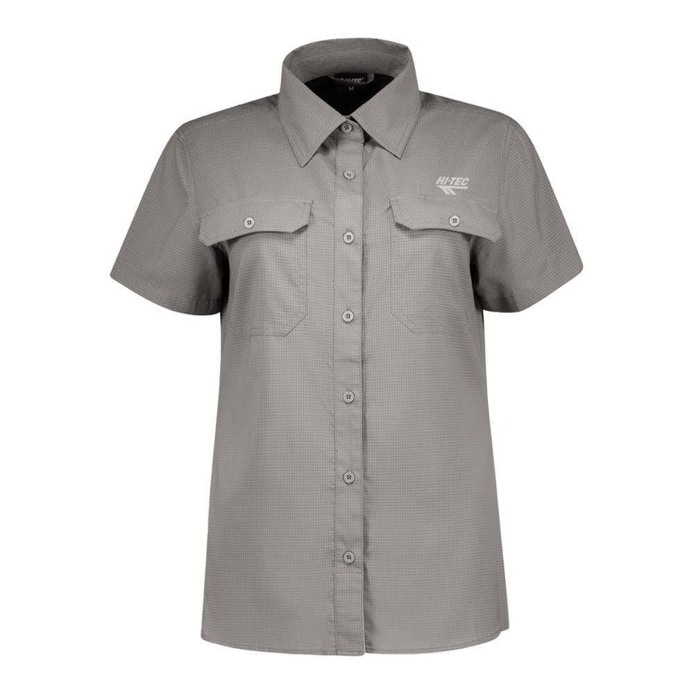 Hi-Tec Ladies Bush Short Sleeve Shirt - Porpoise