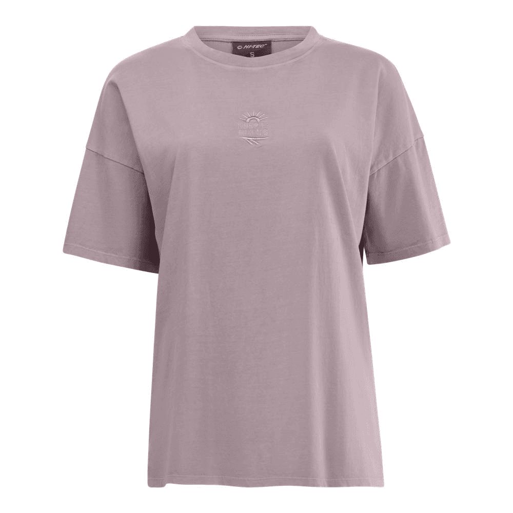 Hi-Tec Ladies Keep On Hiking Tee - Violet Ice