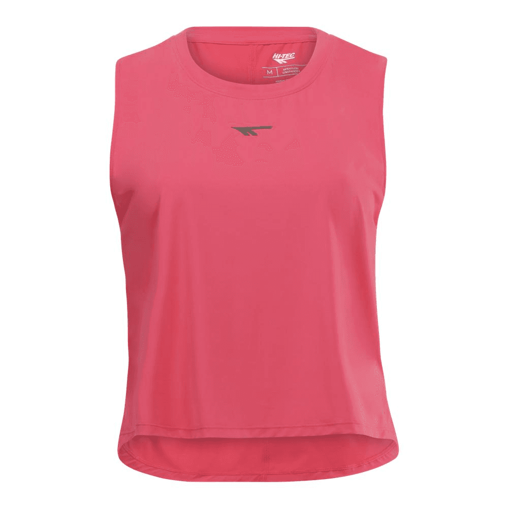 Hi-Tec Ladies LEO Tank - Rouge Red