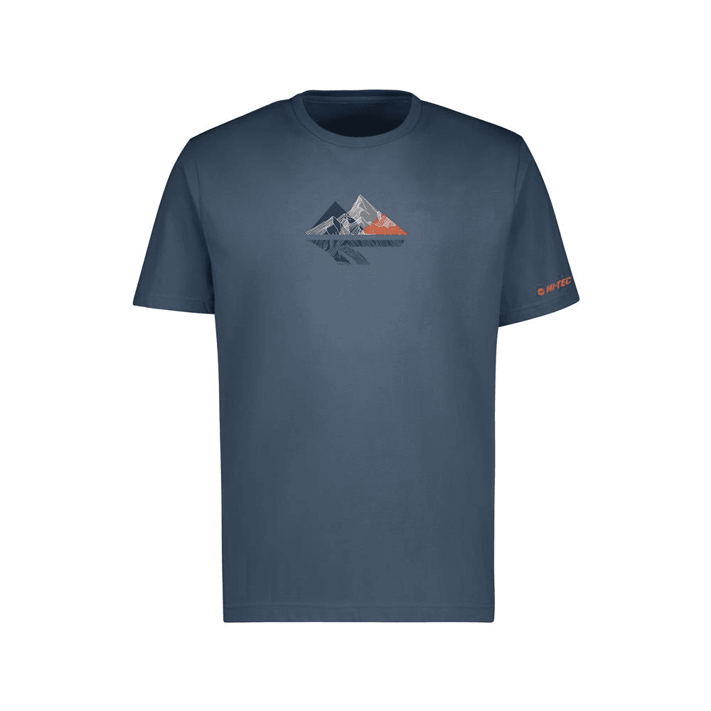 Hi-Tec Mens Pinnacle Tee - China Blue