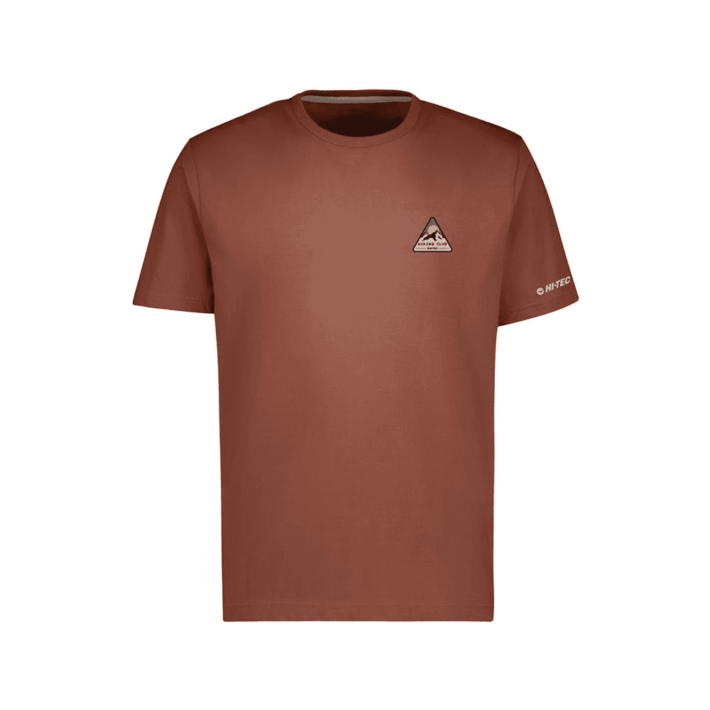 Hi-Tec Mens Hiking Cluib Tee - Chutney