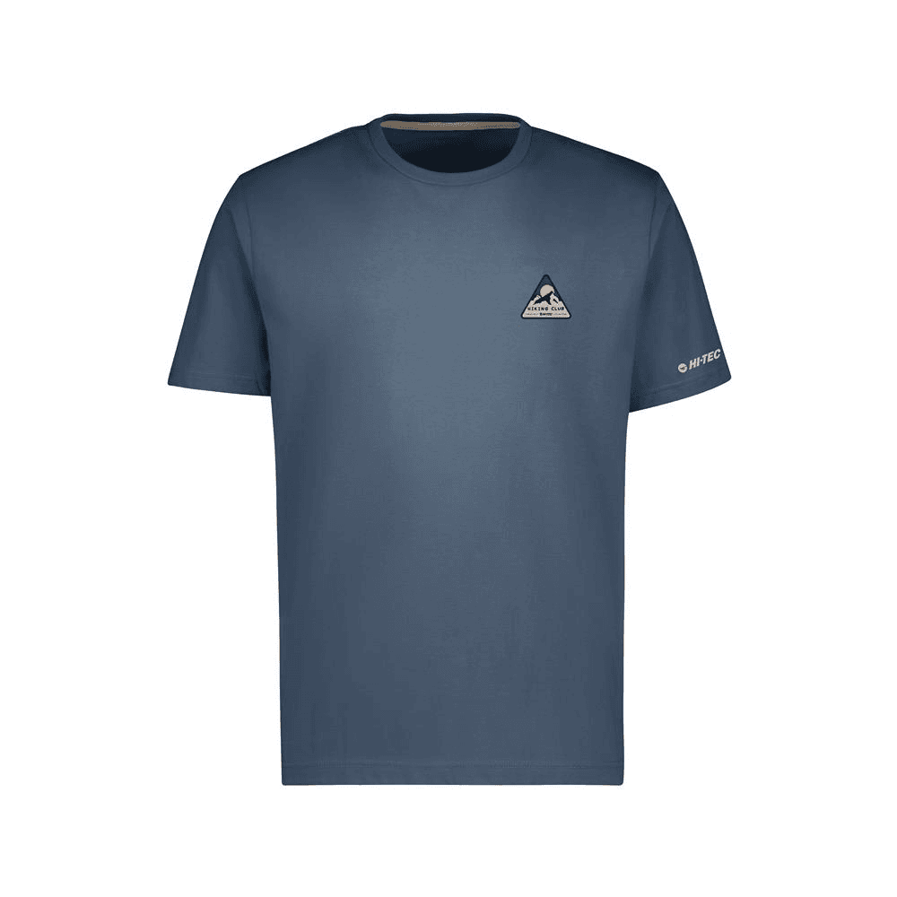 Hi-Tec Mens Hiking Cluib Tee - China Blue