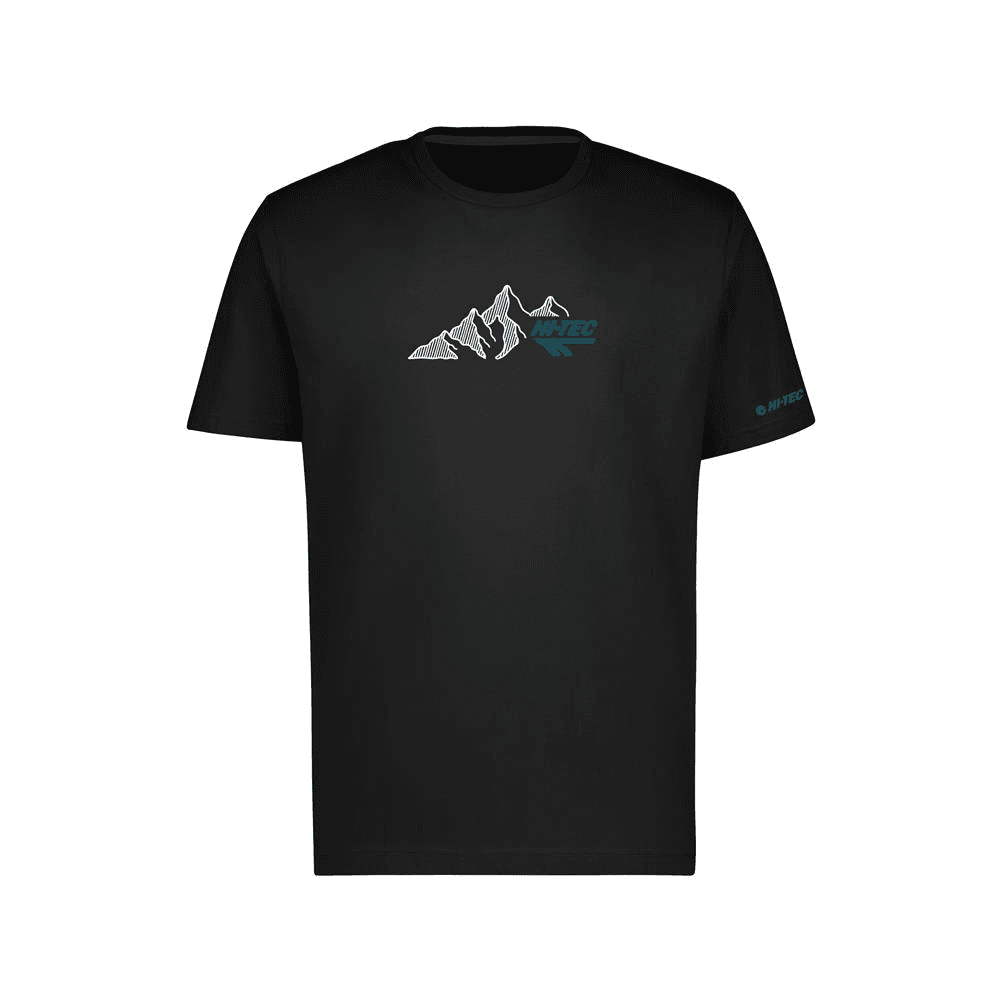 Hi-Tec Mens Mountain Ridge Tee - Black