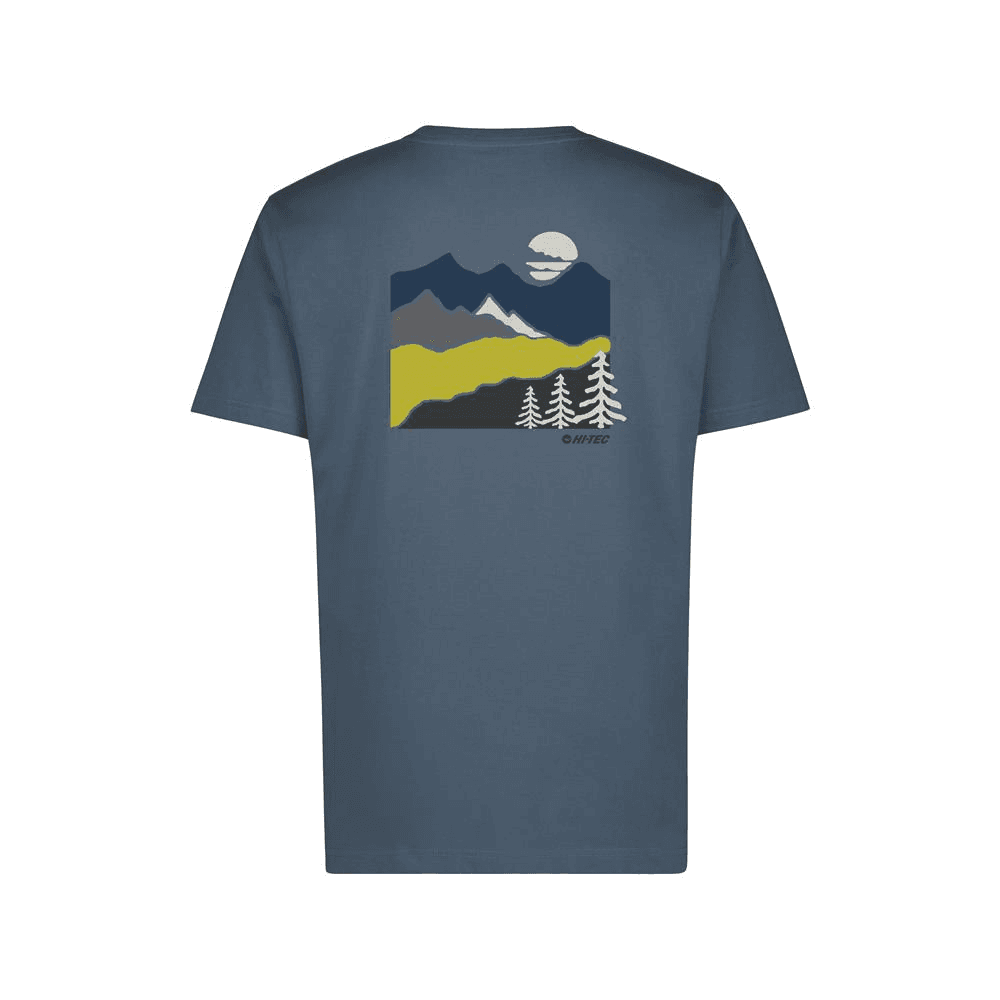 Hi-Tec Mens Pathfinder Tee - China Blue