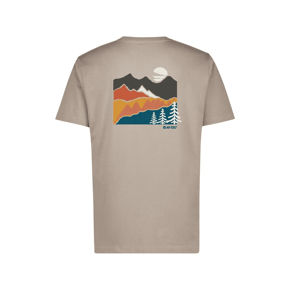 Hi-Tec Mens Pathfinder Tee - Plaza Taupe