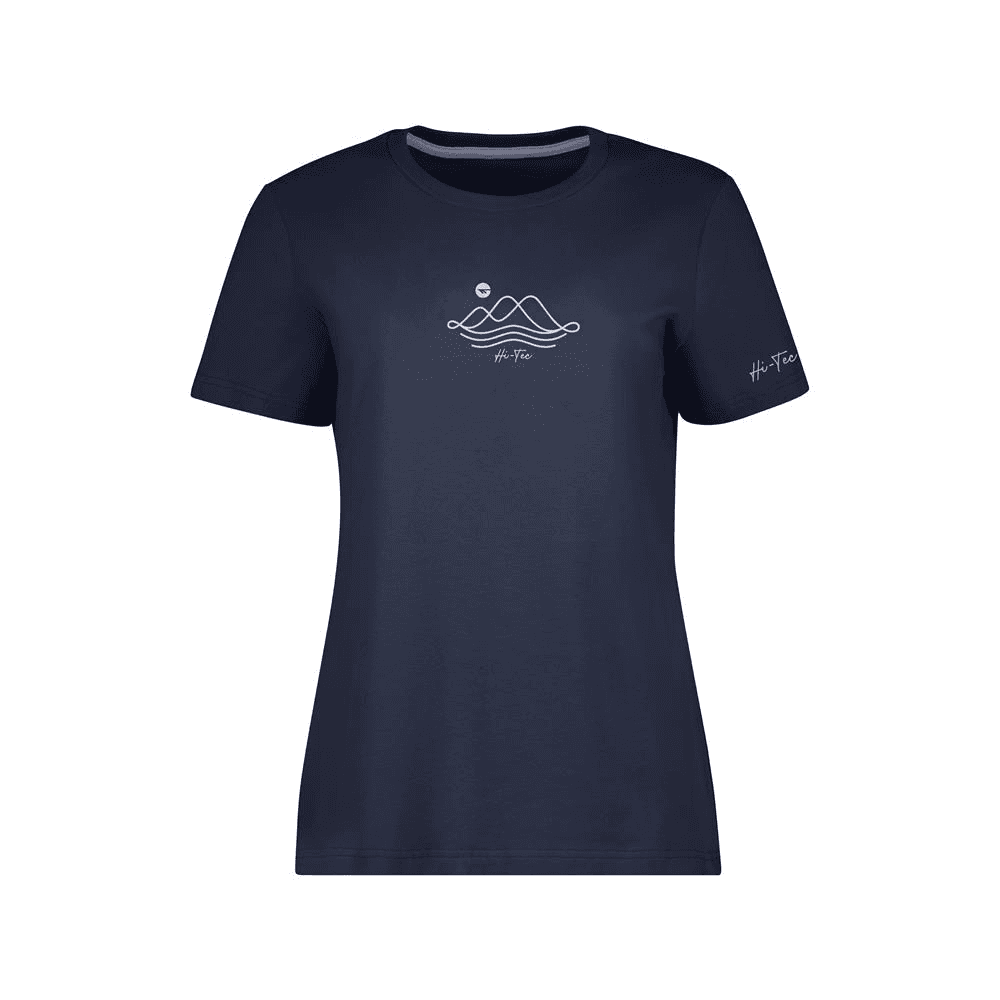 Hi-Tec Ladies Waves Tee - Mood Indigo