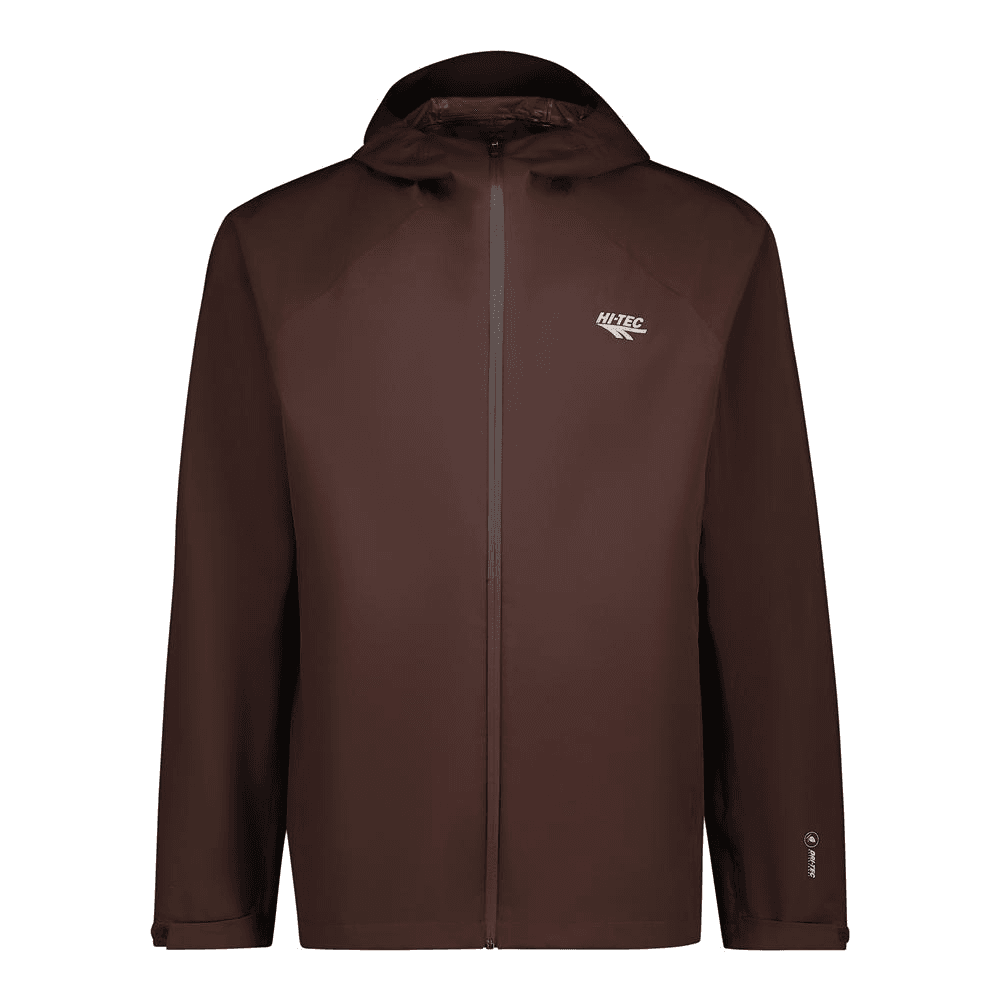 Hi-Tec Mens Downpour Jacket - Peppercorn