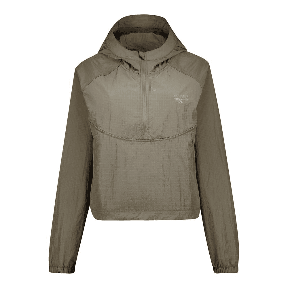 Hi-Tec Ladies Urban Trail Half-Zip - Khaki/Green