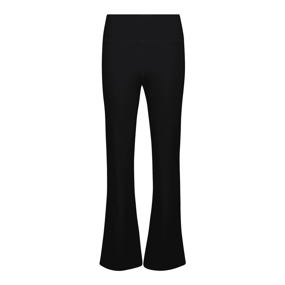 Ladies Sculpt Flared Leggings - Black