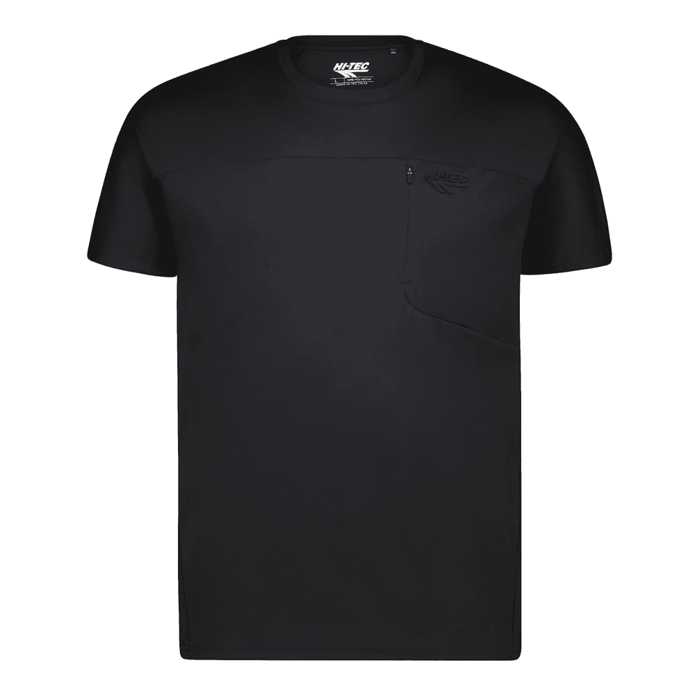 Hi-Tec Mens Power Active Tee - Black