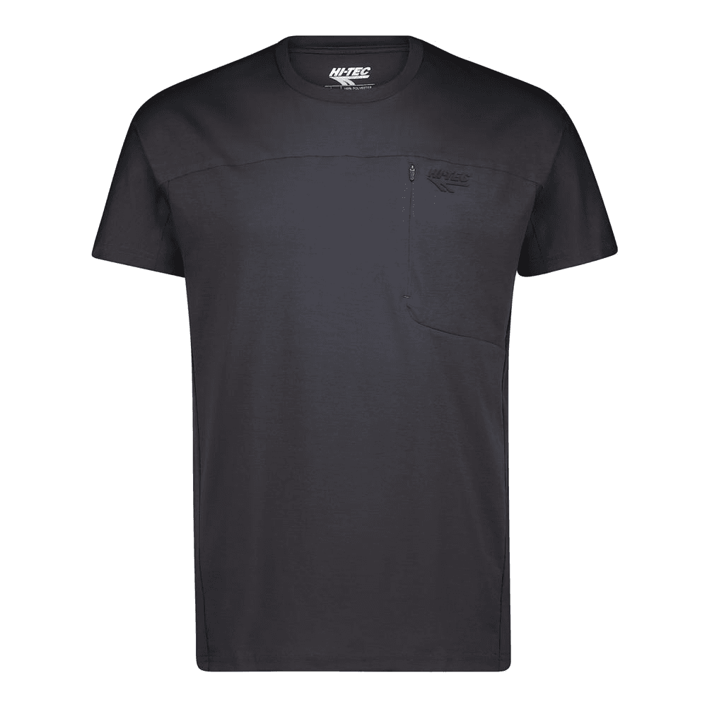 Hi-Tec Mens Power Active Tee - Dark Grey