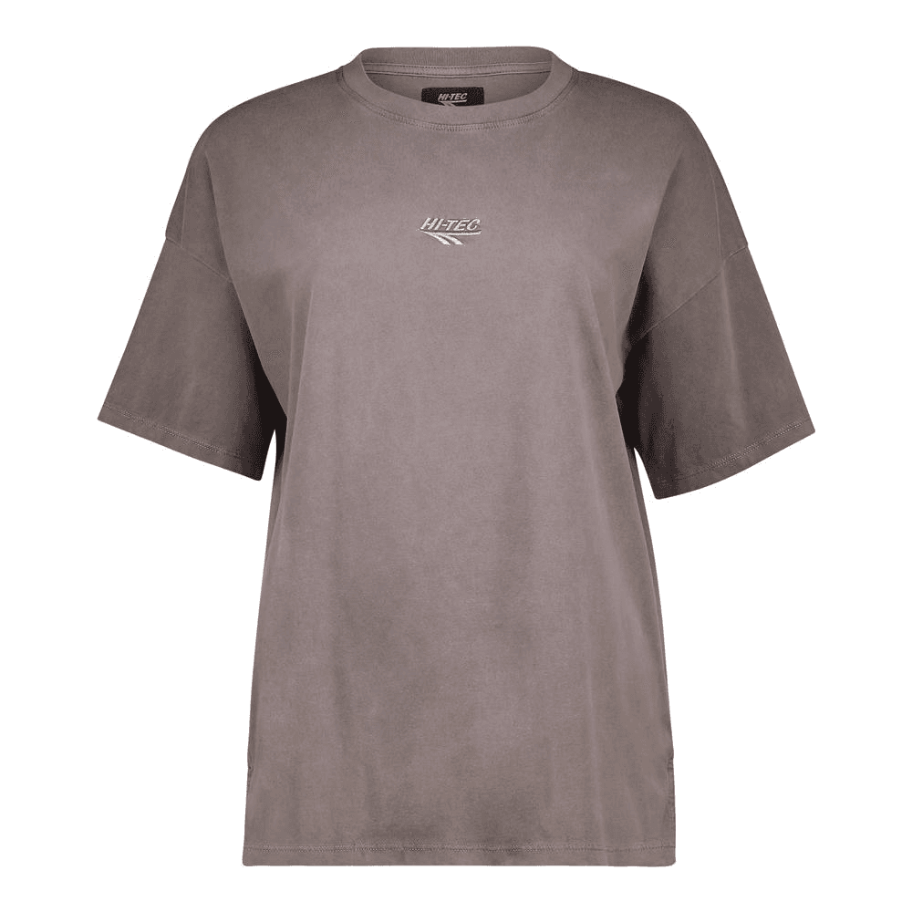 Hi-Tec Ladies Stonewash Tee - Temple Grey
