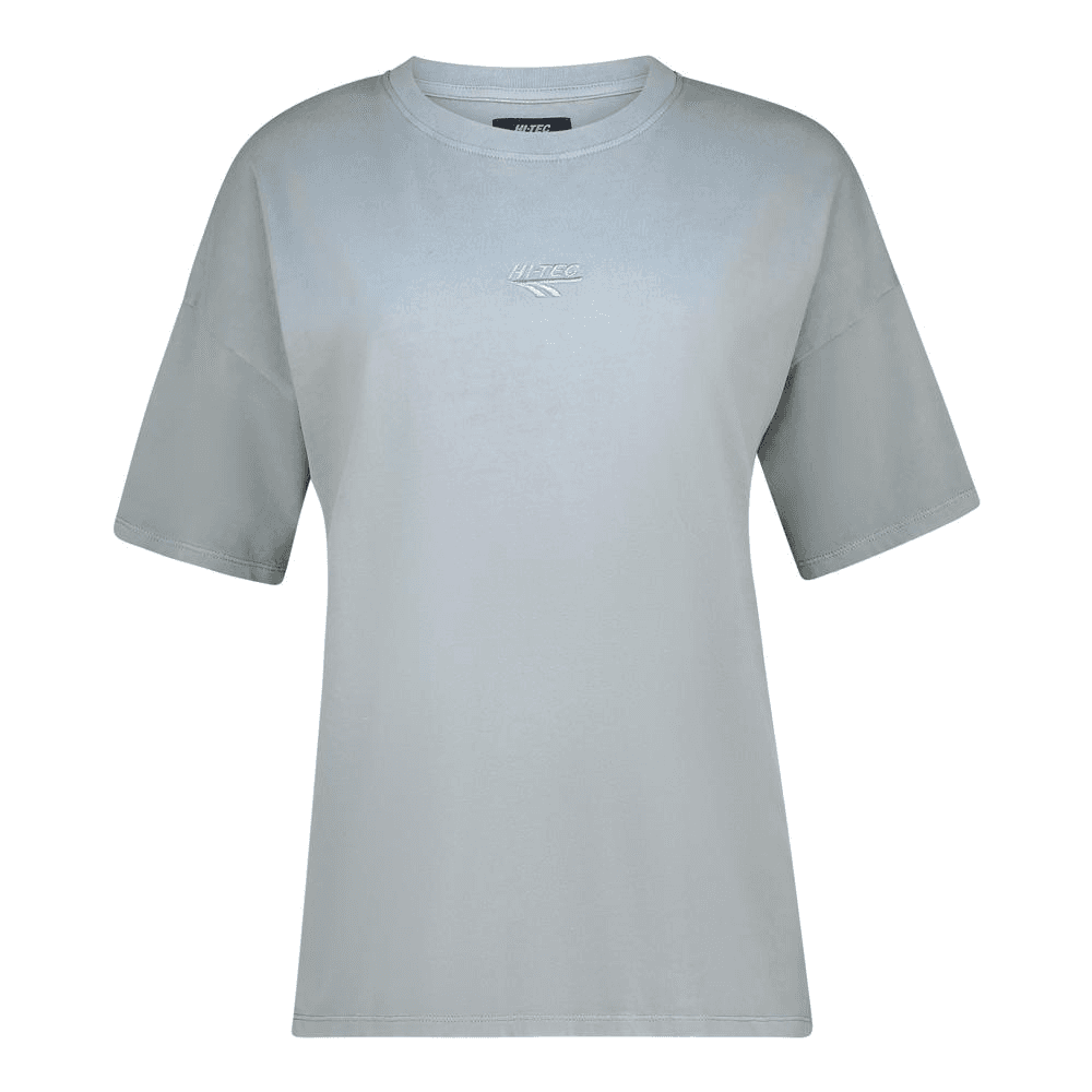 Ladies Stonewash Tee - Grey Mist