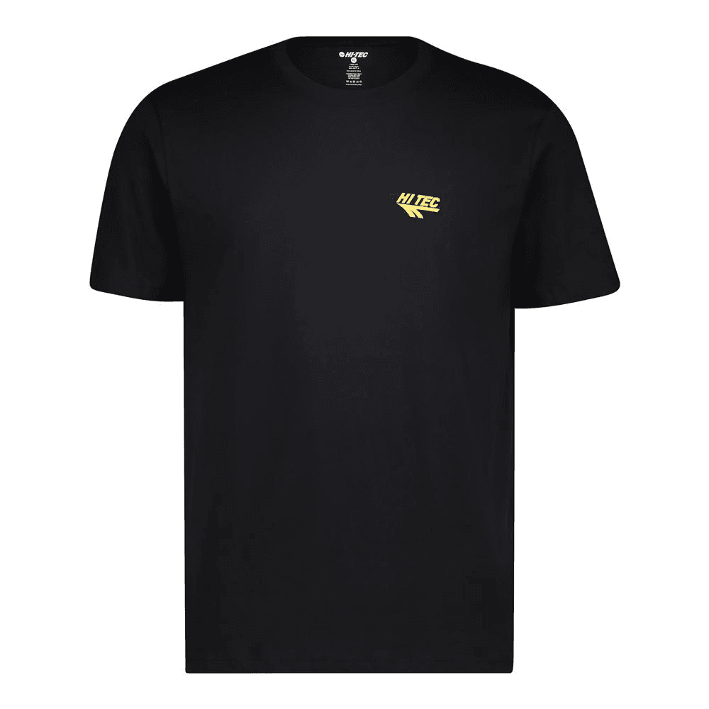 Hi-Tec Mens Sunset Tee - Black