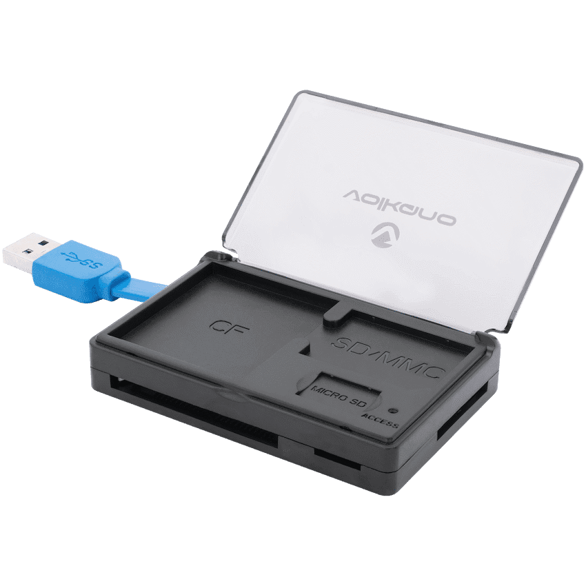 Volkano Reader Series USB 3.0 Card Reader - Black