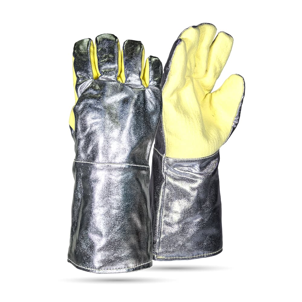 Aluminium Kevlar Fire/Heat Resist Glove - Pack Of 12 Pairs