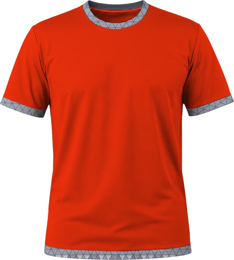 19Ten Ladies Crew Neck T-shirt, Fitted Short Sleeve, Birdseye