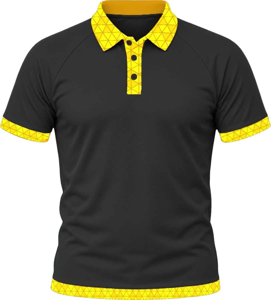 19Ten Unisex Golf Shirt, Raglan Short Sleeve, Birdseye