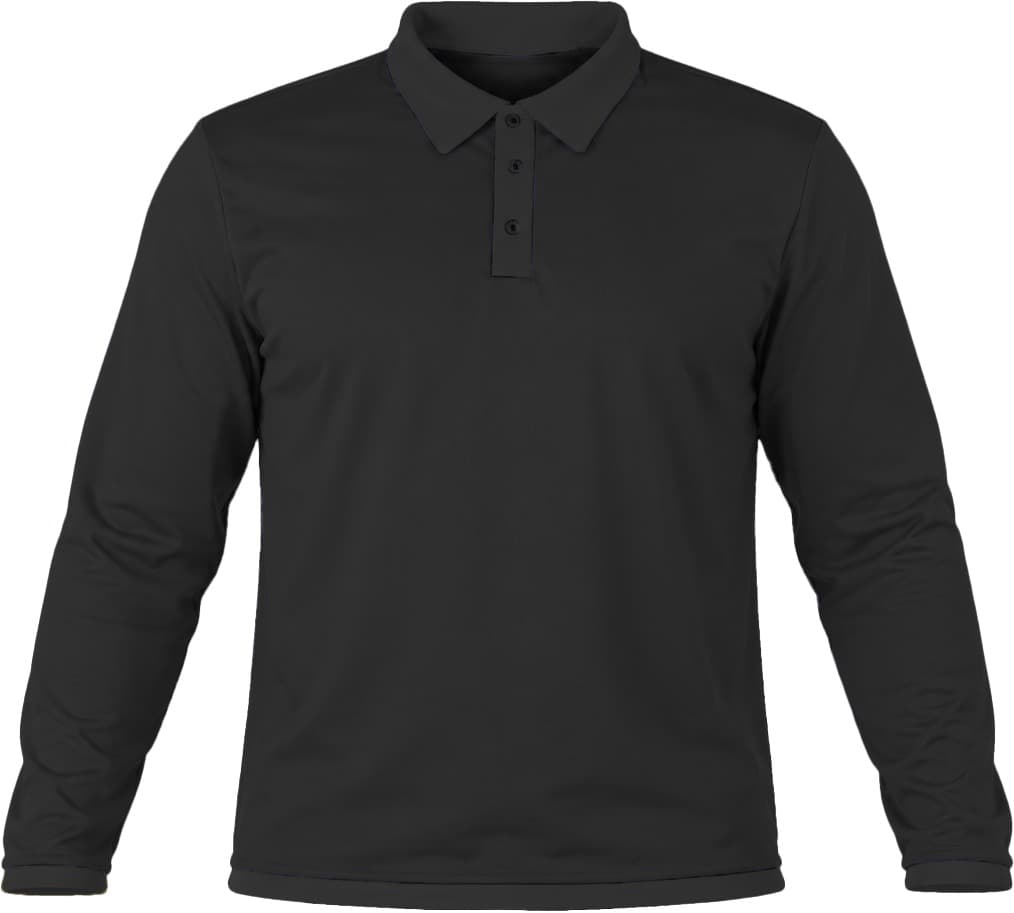 +27 Ladies Golf Shirt, Fitted Long Sleeve