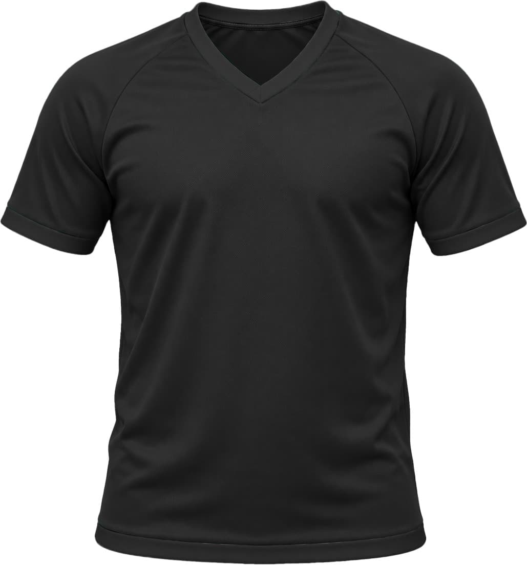 +27 Ladies V-Neck T-shirt, Raglan Short Sleeve, Birdseye