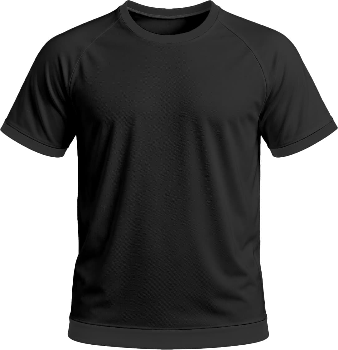 +27 Unisex Crew Neck T-shirt, Raglan Short Sleeve, Reverse Birdseye