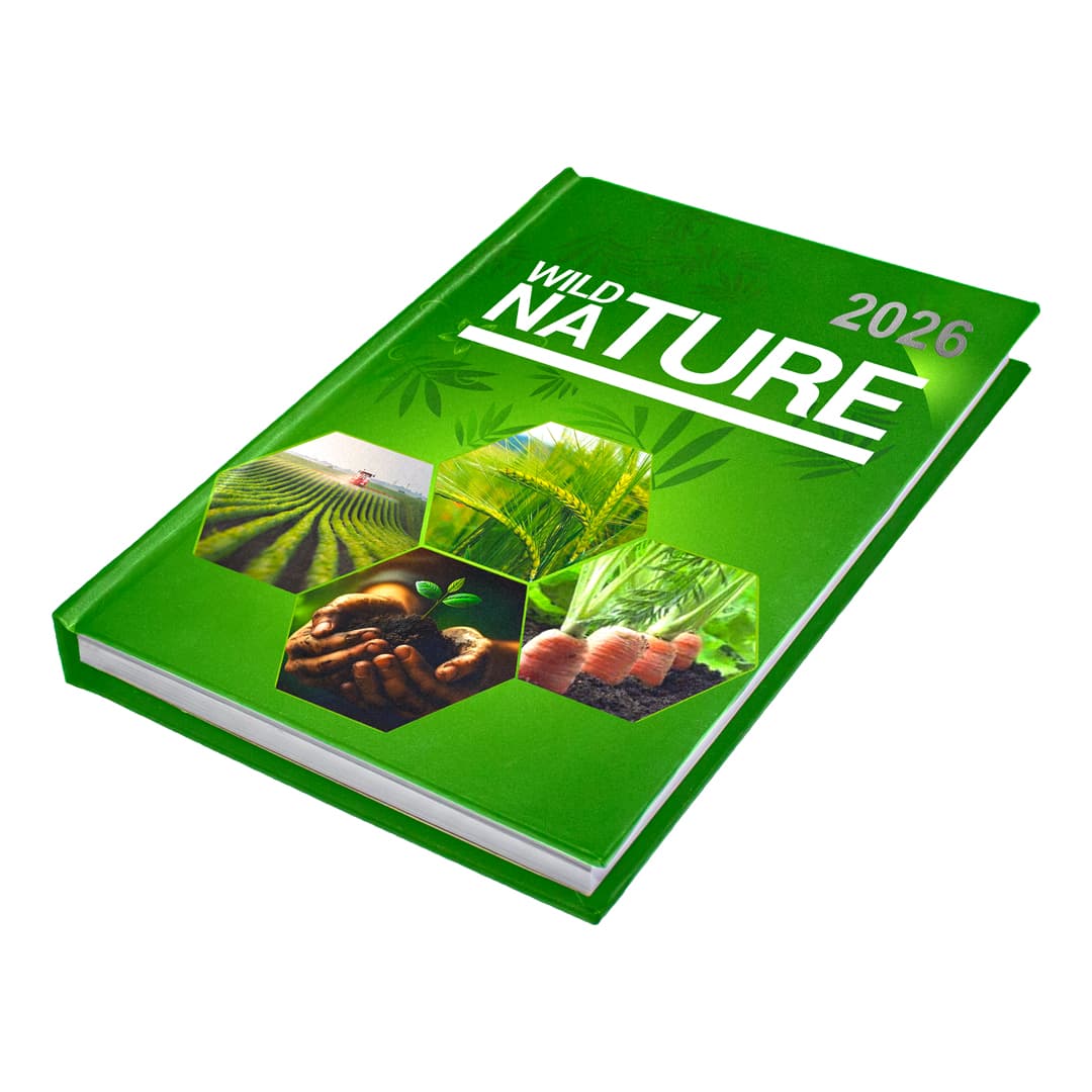 A5+ Rolla Full-Colour Laminated Diary (Padded Cover)