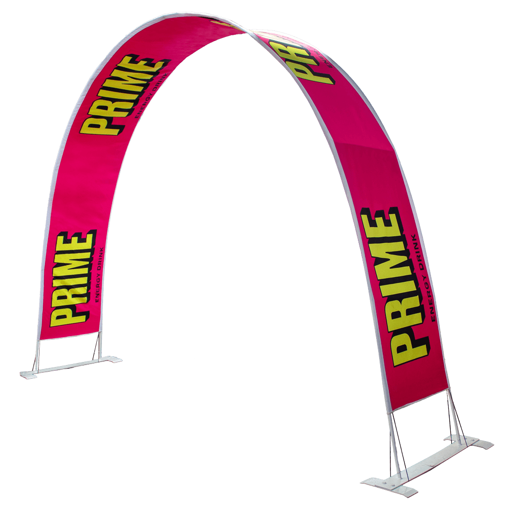 Arch Display Double Sided Block Out