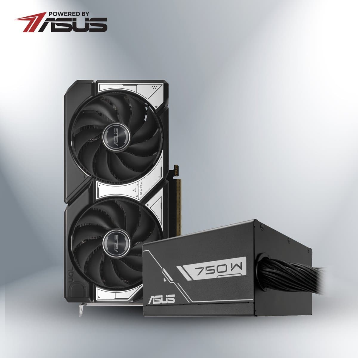 ASUS Nvidia GeForce RTX 5060 Ti 16GB Graphics Card + 750W 80 PLUS Bronze Non-modular Power Supply Bundle