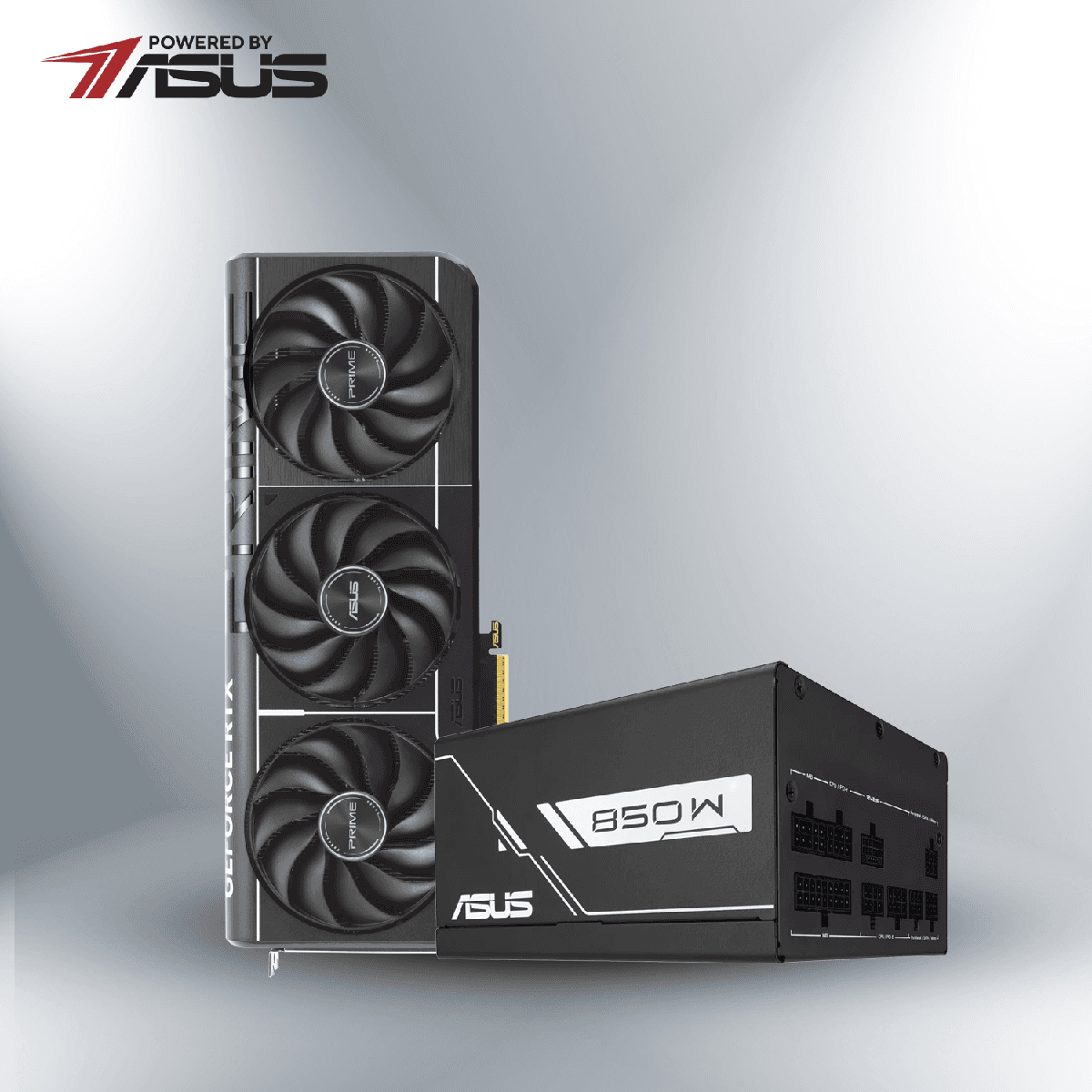 ASUS PRIME GeForce RTX 5070 Ti 16GB Graphics Card + 850W 80 PLUS Gold Modular Power Supply Bundle