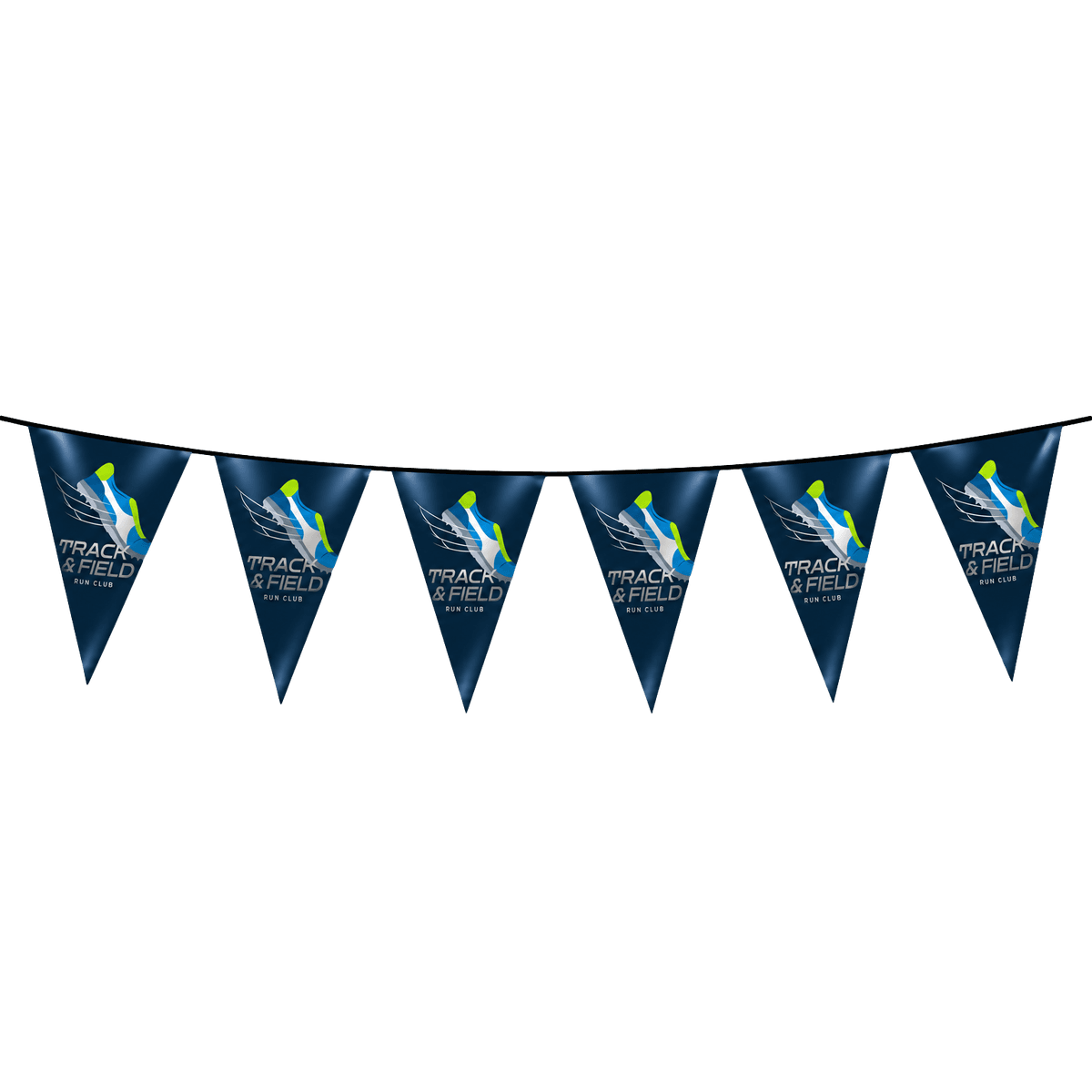 B.YOND LITHO Pennants Triangular (Single Sided Silver) 200 x 300mm