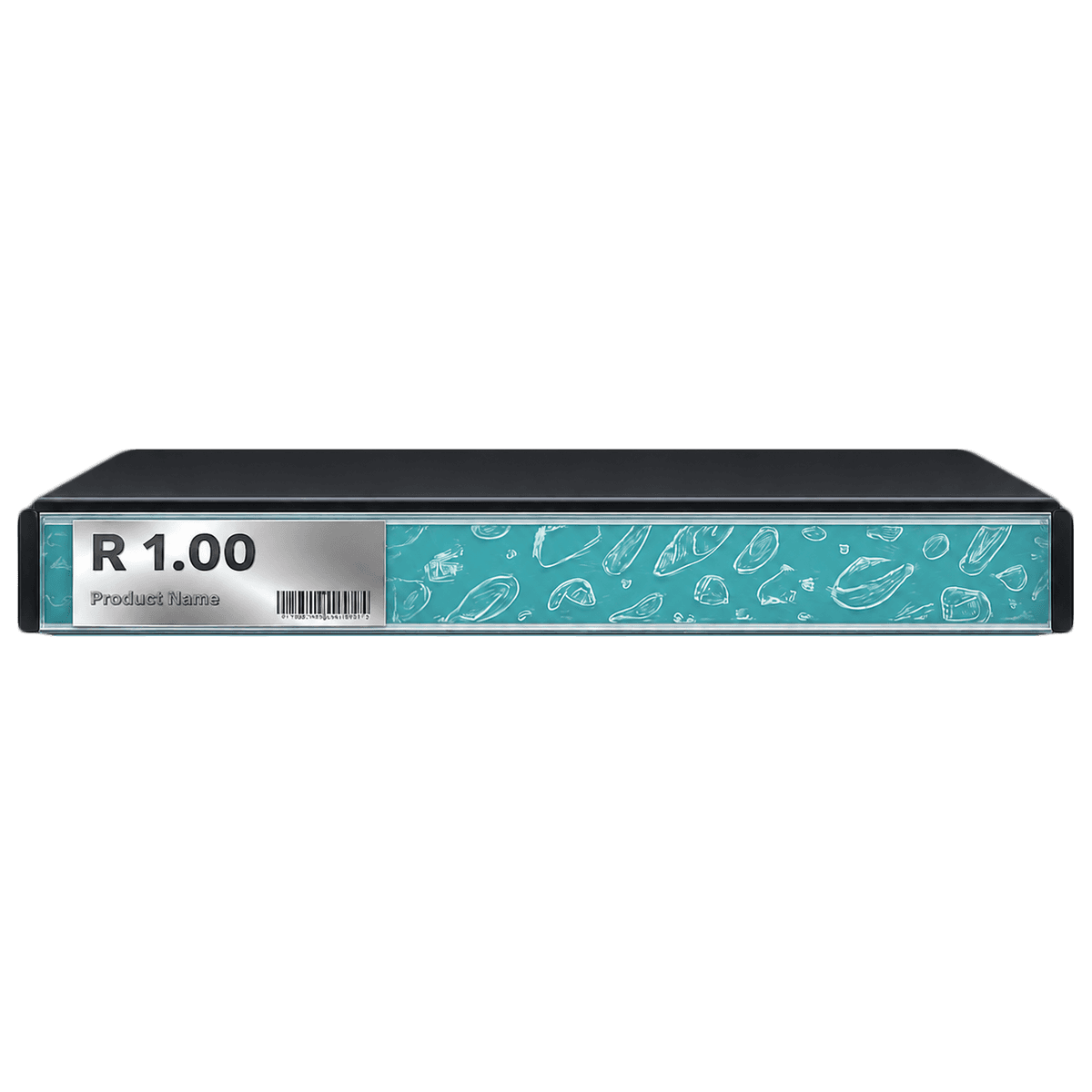 B.YOND LITHO Shelf Strips (Single Sided Silver) 1100 x 32mm
