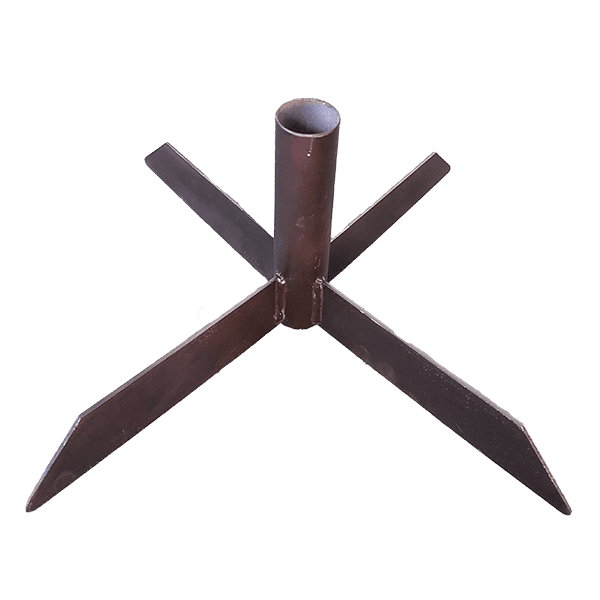 1 Pole Base Only for Indoor Poles(Brown)