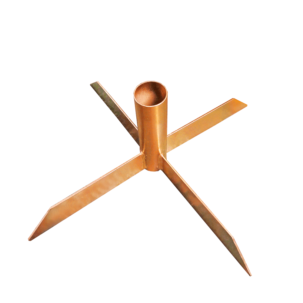 1 Pole Base Only for Indoor Poles(Gold)