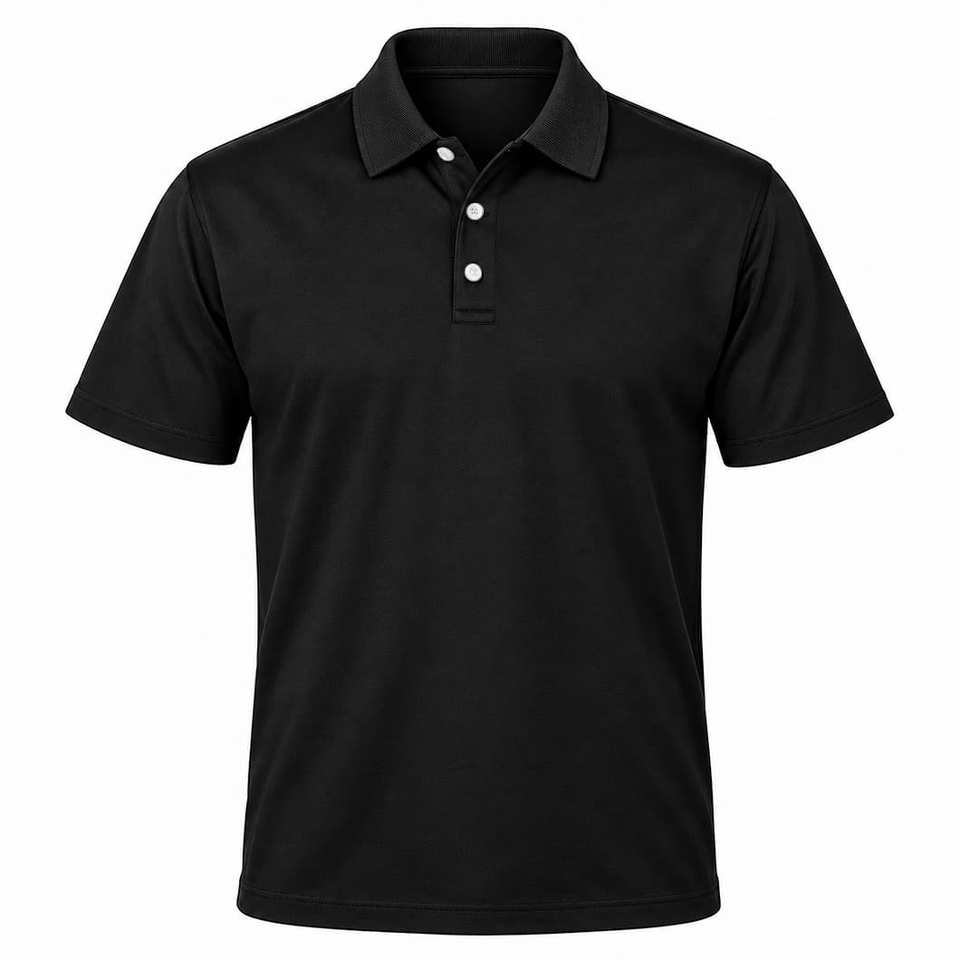 Men's Yale Golf Shirt, Fitted Short Sleeve, 160g Cotton, Knitted Collar