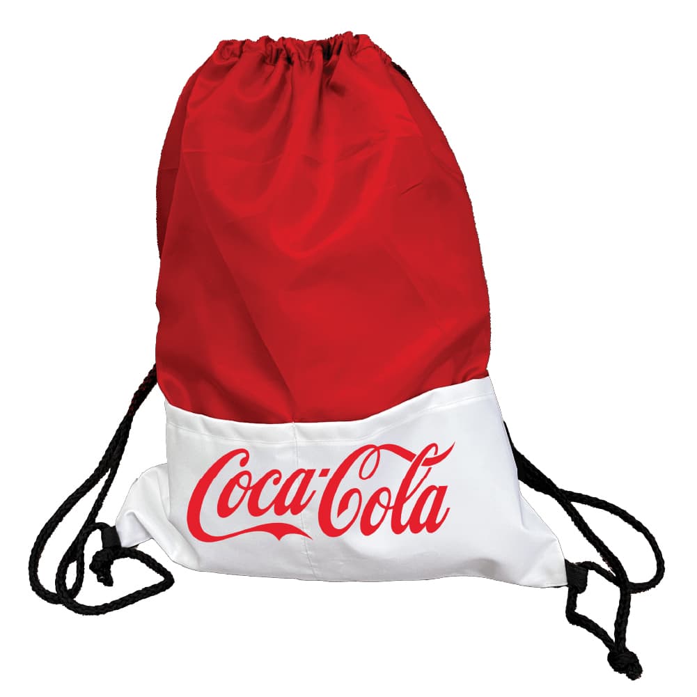 Hippie Double Front Pocket Drawstring Bag