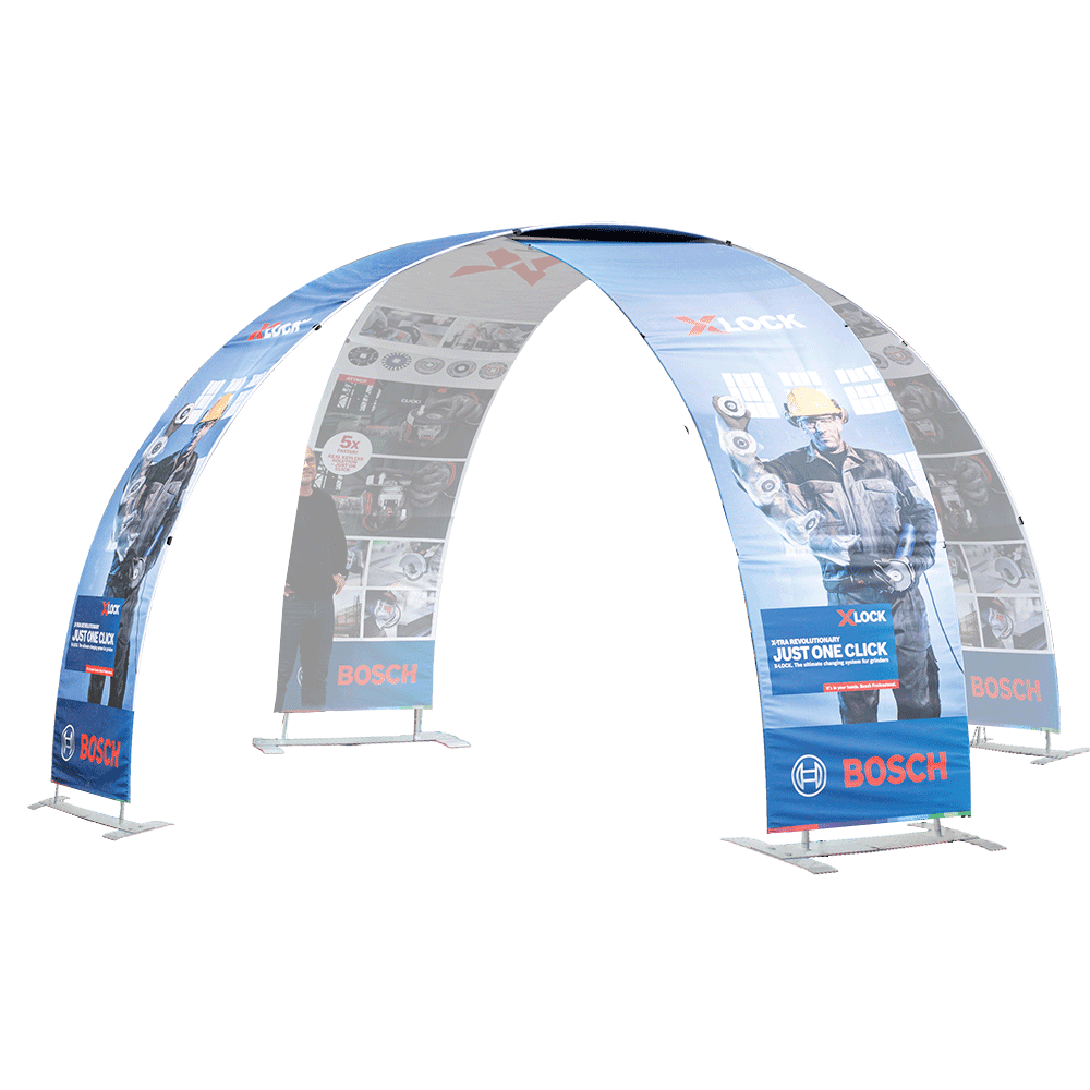 Dome Arch Single Sided Ultrasheen