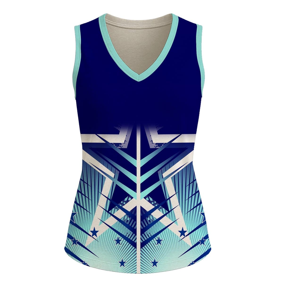 Dye Sub Kid's V-Neck Vest, Sport Tec