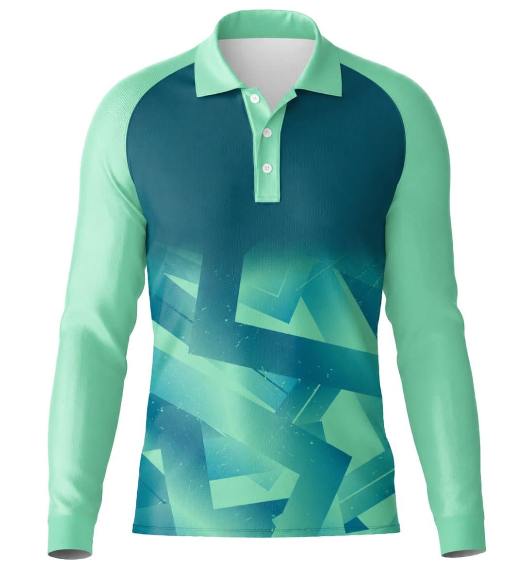 Dye Sub Ladies Golf Shirt, Raglan Long Sleeve, Sport Tec